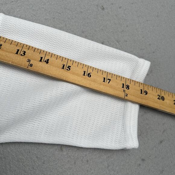 Utica Devils Jersey Youth Small White Red Stitch Logo AHL CCM - Picture 14 of 16